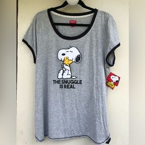 PEANUTS Pajama Set Size L
